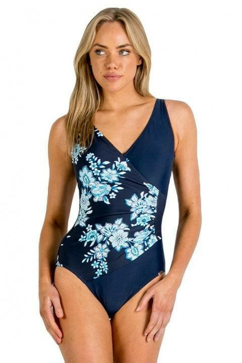 Jantzen JA84323 Select Surplice One Piece - Ink.