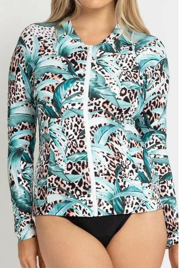 Jantzen JA90882 Island Zip Front Rash Vest.