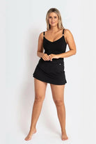 Jantzen Cosmopolitan Active Skirt Pant Black.