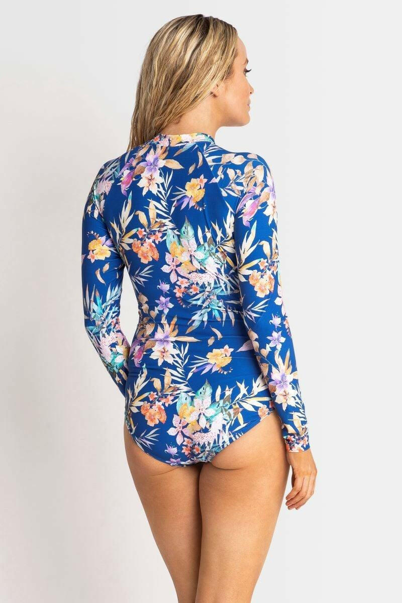 Jantzen Camiri Sunsuit One Piece - Blue.