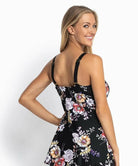 Jantzen JA84360 Select Empire Swim Dress Black.