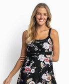 Jantzen JA84360 Select Empire Swim Dress Black.