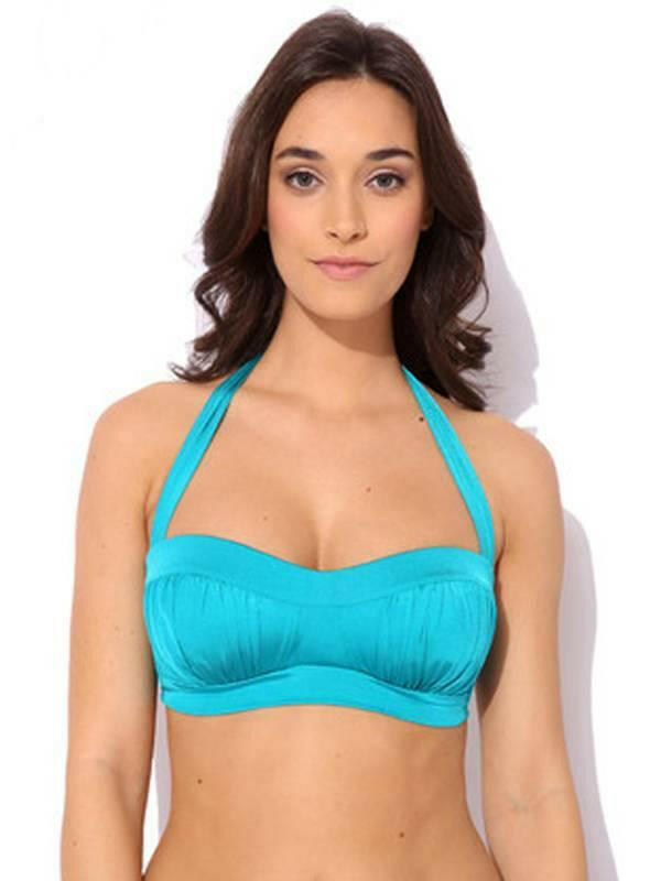 D Gathered Bandeau Top - Jets.