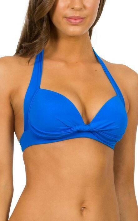 Jetset 50's Twist Halter Top - Jets.