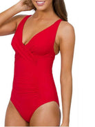 J1922C_D Tailored Cross Over Swimsuit - Jets.