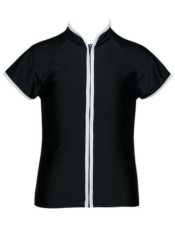 JB SPORT Girls Rash Vest -  Jets.