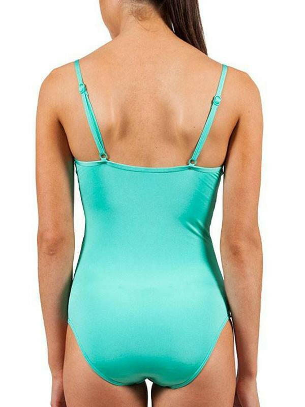 J1775C/D Lustre Twist Underwire Swimsuit - Jets.