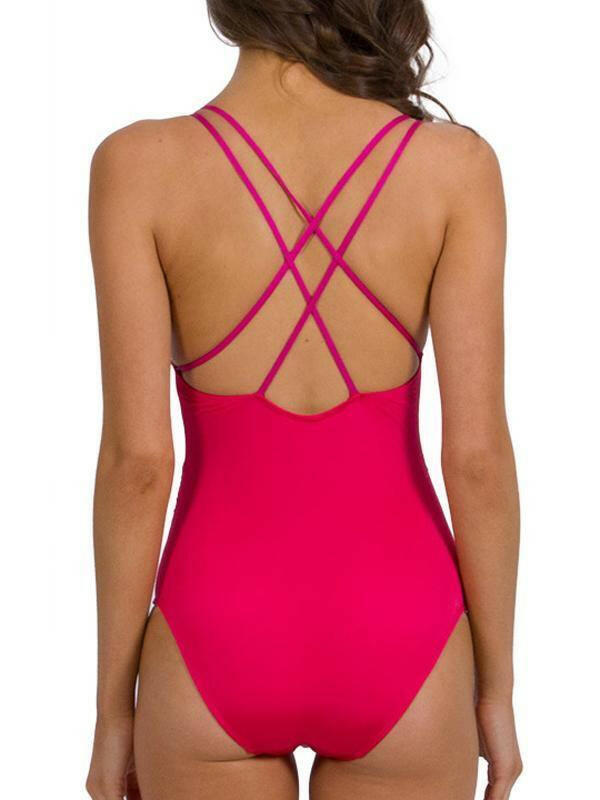 J1909 Lustre Slice Tri One Piece - Jets.