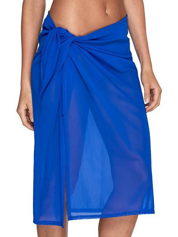 J6007 Vision Long Mesh Sarong - Jets.