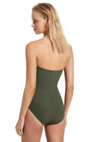 Jets J10789 Jets Jetset Bandeau One Piece Olive.