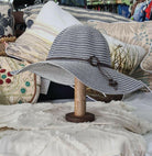 L11208 Generation Hats Stripe Wide Brim Hats.