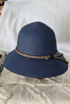L2309-Ladies Bucket with Rope Loop Wide Brim Hat.