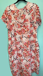 LSD21-100K La Strada Multi Flower Dress.