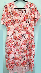 LSD21-100K La Strada Multi Flower Dress.