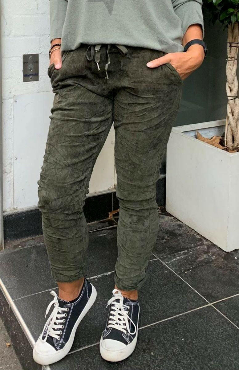 LSP21-665 La Strada Corduroy Pants.