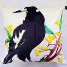 Magpie Cushion Cover 45 x -45cm Soft Plush Double Sided.