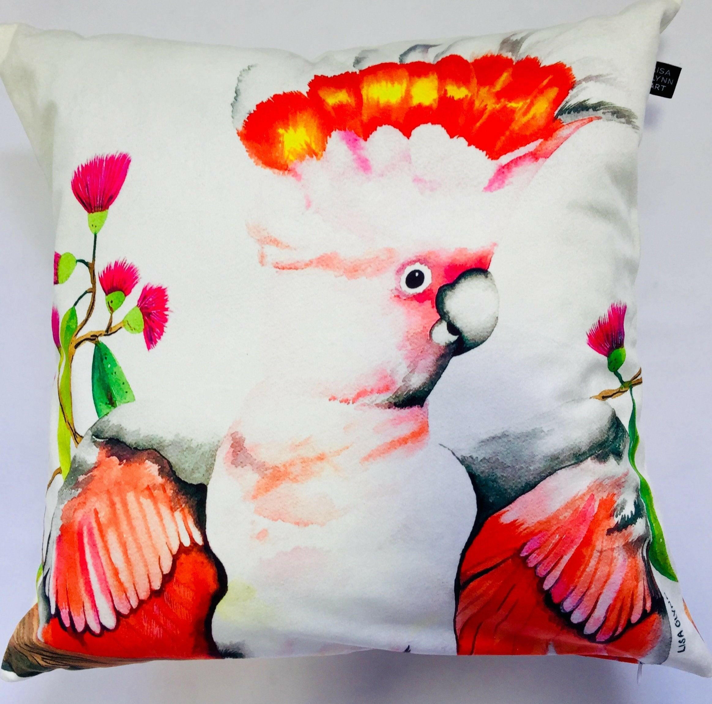 Major Mitchell Beach Cushion Cover 45 x -45cm Soft Plush Double Printed.