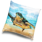 Sea Turtle Cushion Cover 45 x -45cm Soft Plush Double Printed.