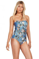 Milea One Piece Bandeau Swimsuit.