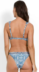 Milea Indian Ink  D Cup Fixed Tri Bra.