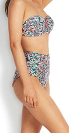 Milea 4192-flo Forest Floral High Waisted Pant.