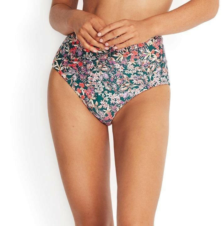 Milea 4192-flo Forest Floral High Waisted Pant.