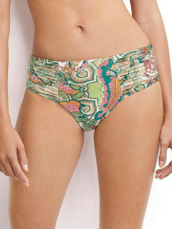 456-SIE Siena Wide Ruched Hipster Pant - Milea.