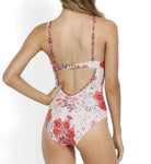 Milea 1224-WPL Water Palace V Neck Maillot.