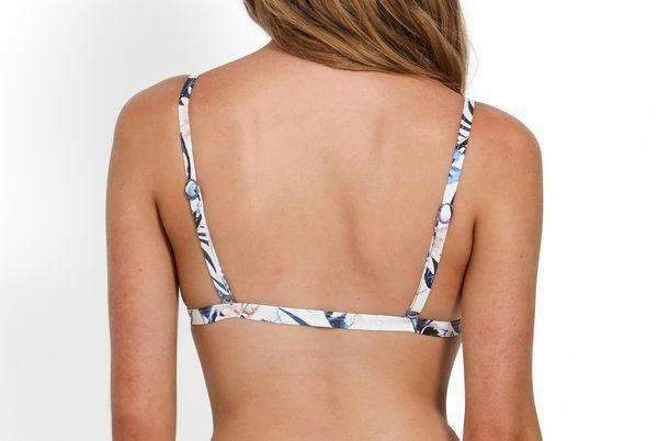 Milea 3406-IND Indian Ink Long Line Triangle Bra.