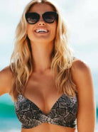 Niptuck DD Cup Underwire Bra - Reptile.