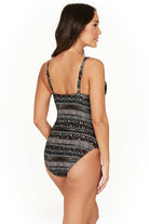 NN2976SVK Niptuck One Piece Black Savannah Stripe.