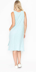 One Summer R27 Cora Sleeveless Summer Dress 100% Cotton.