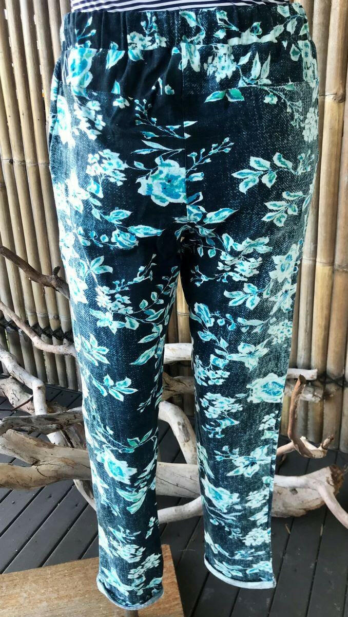 One Summer R30 Terry Elastic Waist Pants.