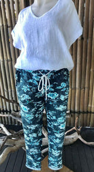 One Summer R30 Terry Elastic Waist Pants.