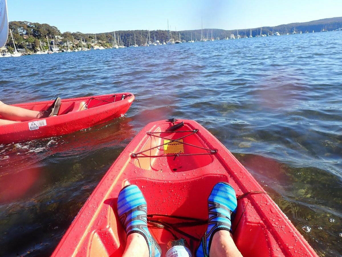 Neoprene Aqua Shoes with Rubber Soles - Built for Water - Now in four colours.
