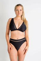 Sunseeker SS31296 Nautical Midrise Pant Black.