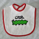 The Famous Grub Baby Bib - Terry Towelling 100% Cotton.