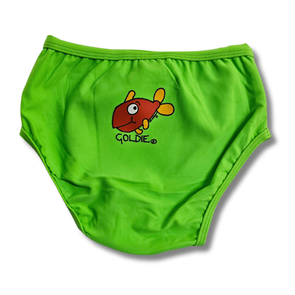 Ozi Varmints Baby Aqua Swim Nappy Diaper - Lime.