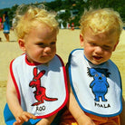 Ozi Varmints 100% Cotton Terry Toweling Baby Bibs.