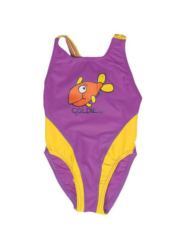 Ozi Varmints Girls Spliced Racer - SP50+ - Purple/Sun.