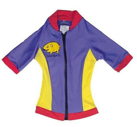 1005 Ozi Varmints Swim Jacket with Zip - SP50+ - Ocean.