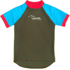 Ozi Varmints Short Sleeve Rash Vest - Khaki.
