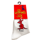 Ozi Varmints White Socks - Roo.