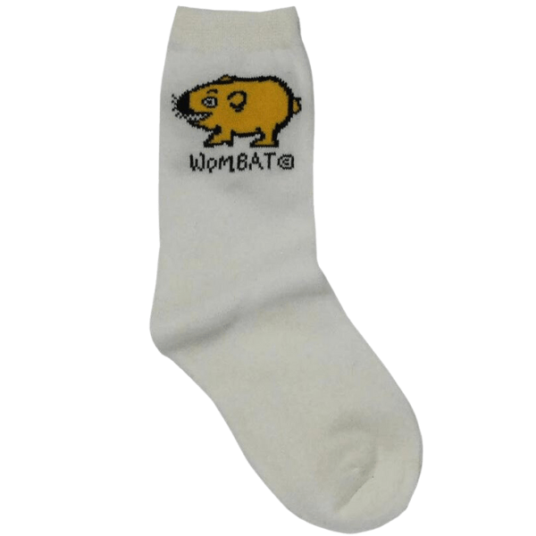 Ozi Varmints White Socks - Wombat.
