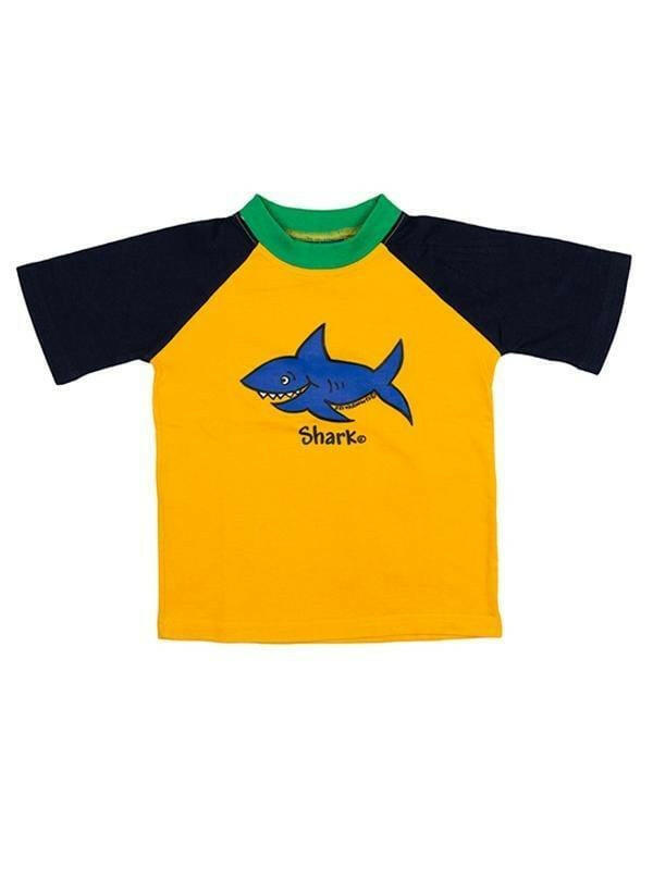 9063 Ozi Varmints Contrast Colour T-Shirt - Shark.