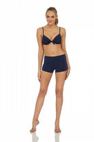 Pool Proof Chlorine Resistant Boy Leg Pant Navy.