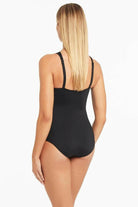 Sea Level SL1484ECO Essentials High Neck Multi Fit One Piece - Black.