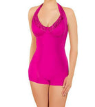 Seafolly Goddess D cup Boyleg Maillot.