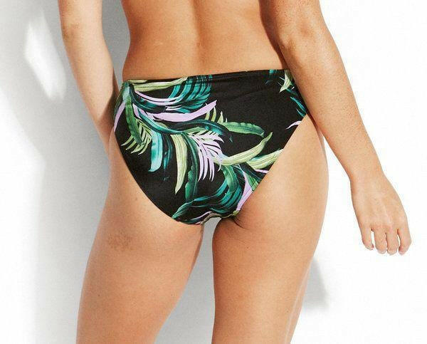 Seafolly 40145-419 Las Palmas Ruched Side Hipster Pant.