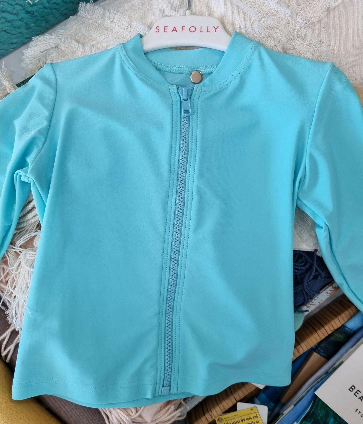 S55797T Roses Are Pink L/S Rashie - Seafolly.